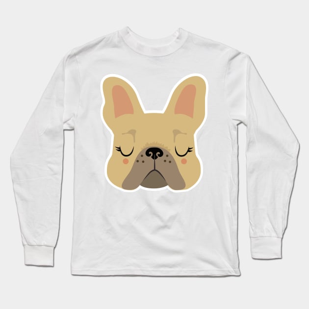 Josephine the French Bulldog Long Sleeve T-Shirt by giddyaunt